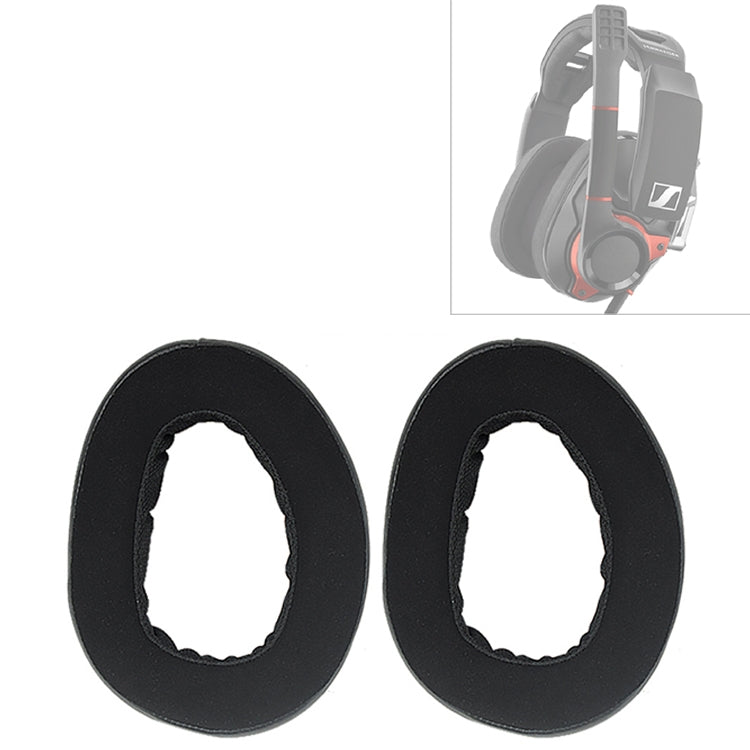 2 Stück Für Sennheiser GSP 600 Kopfhörer Polster Schwammbezug Ohrpolster Ersatz, Für Sennheiser GSP 600 (Ohrpolster)