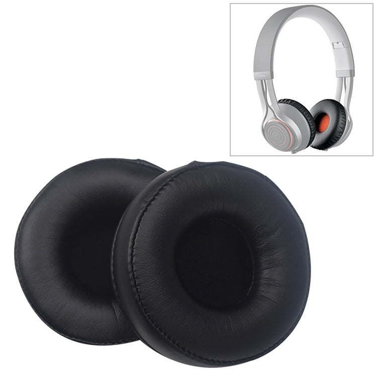 2 Stück Für Jabra Revo Wireless Kopfhörerpolster Schwamm Lederbezug Ohrmuscheln Ersatz-Ohrpolster