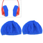 2 Stück Gestricktes Kopfhörer Staubschutz-Etui für Beats Solo2 / Solo3