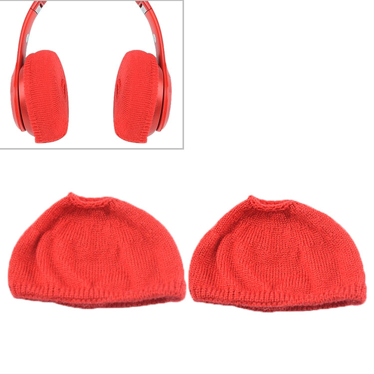 2 Stück Gestricktes Kopfhörer Staubschutz-Etui für Beats Solo2 / Solo3