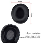 2 Stück Schwamm Kopfhörer Schutzhülle mit Kartenverschluss für Sony MDR-10RC
