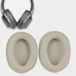 2 Stück Schwamm-Kopfhörer-Schutzhülle für Sony MDR-100ABN / WH-H900N