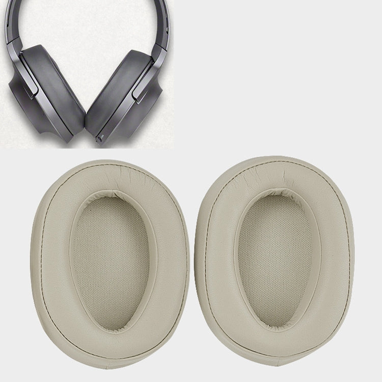 2 Stück Schwamm-Kopfhörer-Schutzhülle für Sony MDR-100ABN / WH-H900N