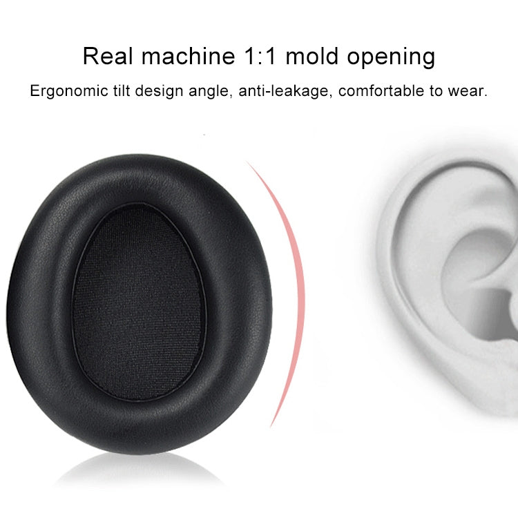 2 Stück Schwamm-Kopfhörer-Schutzhülle für Sony MDR-10RBT / 10RNC / 10R