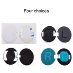 1 Paar weiche Ohrmuschel-Kopfhörerhülle mit LR-Watte für BOSE QC2 / QC15 / AE2 / QC25 / QC35