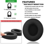 1 Paar weiche Schwamm-Ohrmuschel-Kopfhörerhülle für Beats Solo 2.0 / 3.0, Bluetooth-Version