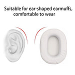 1 Paar weiche Schwamm-Ohrpolster-Kopfhörerhülle für Audio-technica ATH-MSR7 / M50X / M20 / M40 / M40X