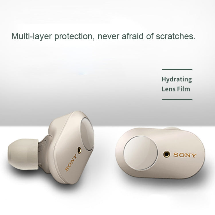 Für Sony WF-1000XM3 Bluetooth Ohrhörer transparenter Schutzaufkleber