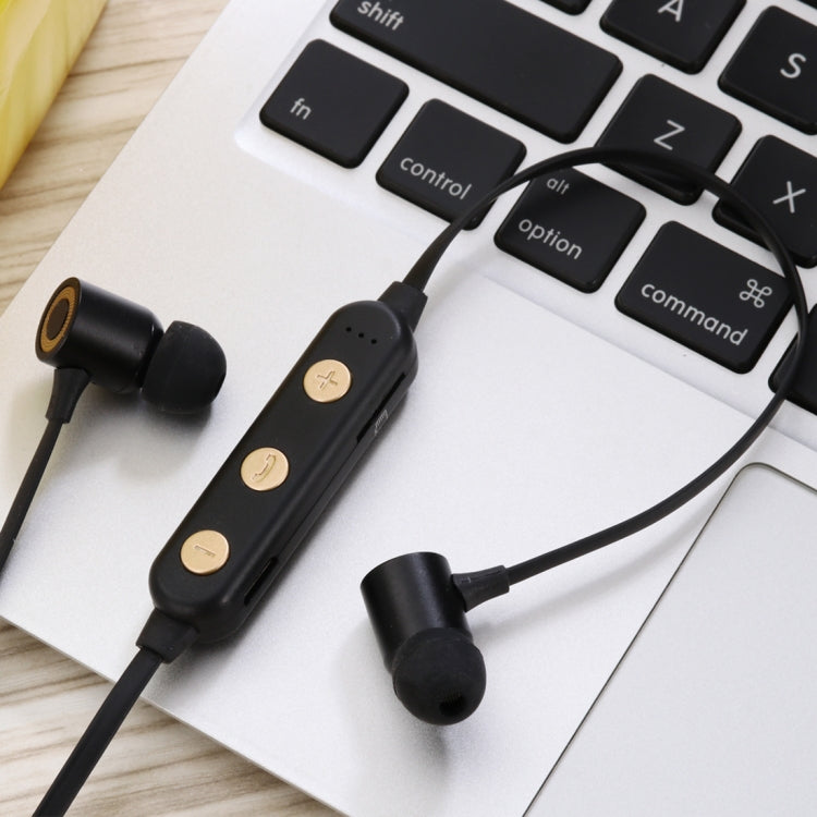 MG-G22 Tragbare Sport Magnetische Absorption Bluetooth V5.0 Bluetooth Kopfhörer, unterstützt TF-Karte