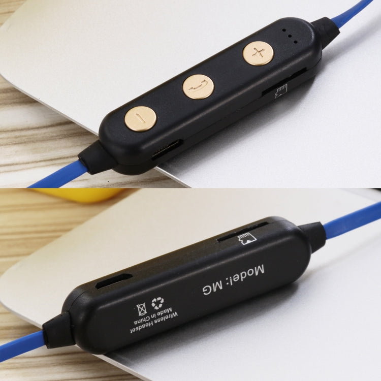 MG-G22 Tragbare Sport Magnetische Absorption Bluetooth V5.0 Bluetooth Kopfhörer, unterstützt TF-Karte