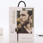 MG-G22 Tragbare Sport Magnetische Absorption Bluetooth V5.0 Bluetooth Kopfhörer, unterstützt TF-Karte