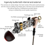 D12 1,2m kabelgebundene In-Ear 3,5mm Schnittstelle Stereo kabelgesteuerte HIFI Ohrhörer Doppelbewegung Schlaufe Laufspiel Musik-Headset mit Verpackung, D12 mit Verpackung (Schwarz), D12 mit Verpackung (Weiß)