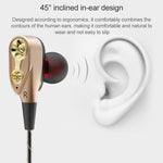 D12 1,2m kabelgebundene In-Ear 3,5mm Schnittstelle Stereo kabelgesteuerte HIFI Ohrhörer Doppelbewegung Schlaufe Laufspiel Musik-Headset mit Verpackung, D12 mit Verpackung (Schwarz), D12 mit Verpackung (Weiß)