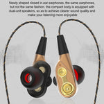 D12 1,2m kabelgebundene In-Ear 3,5mm Schnittstelle Stereo kabelgesteuerte HIFI Ohrhörer Doppelbewegung Schlaufe Laufspiel Musik-Headset mit Verpackung, D12 mit Verpackung (Schwarz), D12 mit Verpackung (Weiß)