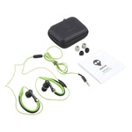 Mucro MB-232 Lauf-In-Ear Sport Ohrbügel kabelgebundene Stereo-Kopfhörer für Joggen Fitnessstudio, 3,5mm