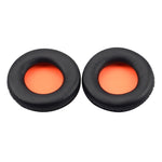 2 Stück Für Steelseries Siberia V2 / V1 Frost Blau Orange Netz-Version Kopfhörer Schutzhülle Ohrpolster, Grau Flanell-Version, Schwarz Flanell-Version, Orange Netz-Version, Grau Proteinleder, Schwarz Proteinleder