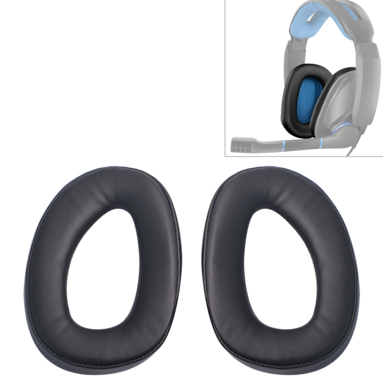 2 Stück Für Sennheiser GSP300 / GSP301 / GSP302 / GSP303 / GSP350 Ohrpolster Ersatz-Ohrmuscheln ohne Netz