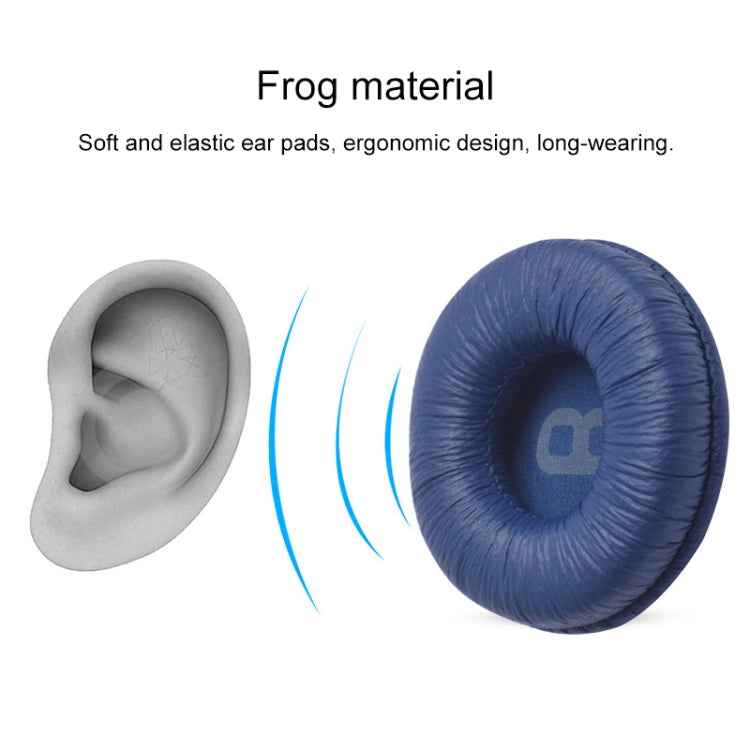 2 Stück Für JBL Tune 600BTNC / T500BT / T450BT Ohrpolster Ersatz-Ohrmuscheln mit Netz, Froschblau, Froschweiß, Froschschwarz, Froschrosa