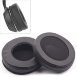 2 Stück Für Skullcandy / HESH 2.0 HESH Verstärkte Ohrpolster Ersatz-Ohrmuscheln mit weißer Naht (Schwarz)