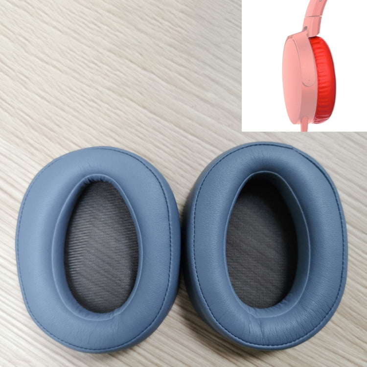 2 Stück für Sony MDR-100ABN / WH-H900N Kopfhörer-Polsterbezug Ohrenschützer Ersatz-Ohrpolster mit Netz