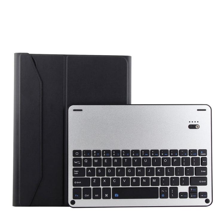 1139B Abnehmbare Bluetooth 3.0 Aluminiumlegierung Tastatur + Leder-Tablet-Hülle mit Lammnappa-Textur für iPad Pro 11 Zoll (2018), mit Drei-Stufen-Verstellung / Magnetisch / Schlafmodus, 1139B