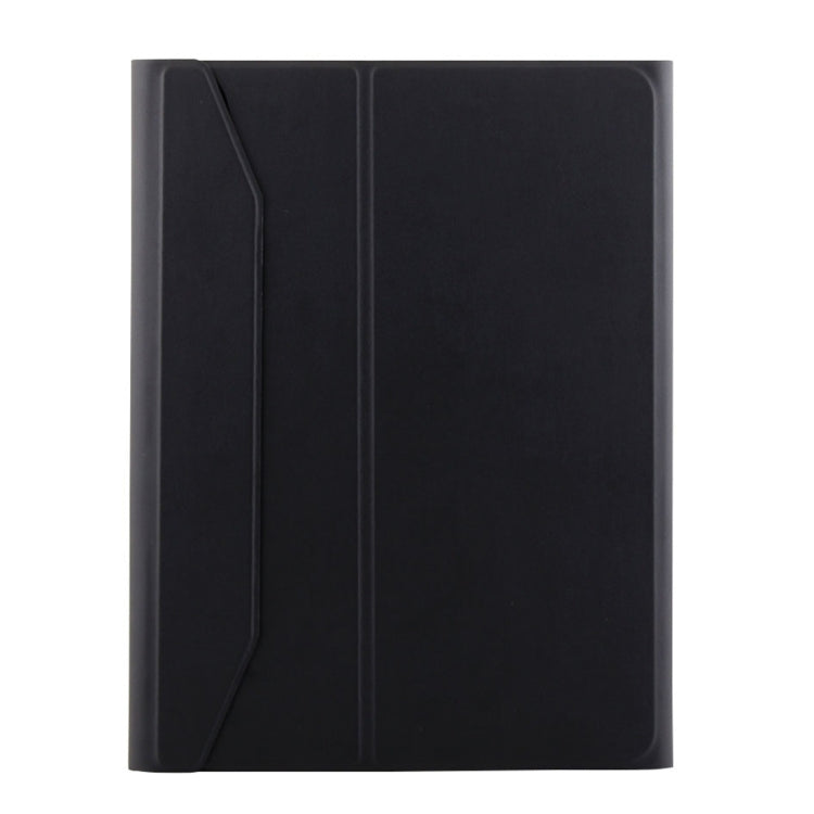 1139B Abnehmbare Bluetooth 3.0 Aluminiumlegierung Tastatur + Leder-Tablet-Hülle mit Lammnappa-Textur für iPad Pro 11 Zoll (2018), mit Drei-Stufen-Verstellung / Magnetisch / Schlafmodus, 1139B