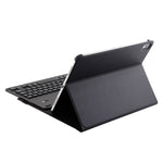 1139B Abnehmbare Bluetooth 3.0 Aluminiumlegierung Tastatur + Leder-Tablet-Hülle mit Lammnappa-Textur für iPad Pro 11 Zoll (2018), mit Drei-Stufen-Verstellung / Magnetisch / Schlafmodus, 1139B