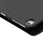 1139B Abnehmbare Bluetooth 3.0 Aluminiumlegierung Tastatur + Leder-Tablet-Hülle mit Lammnappa-Textur für iPad Pro 11 Zoll (2018), mit Drei-Stufen-Verstellung / Magnetisch / Schlafmodus, 1139B