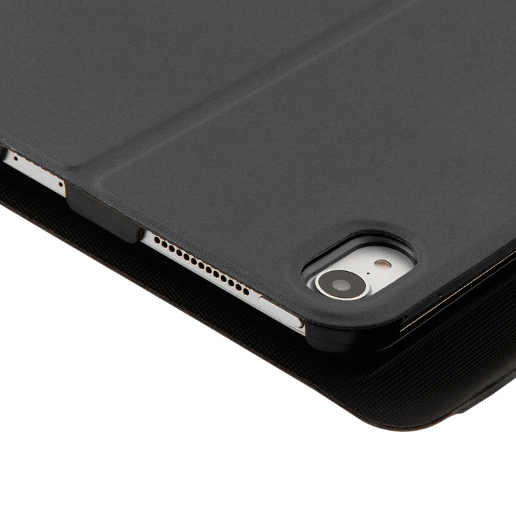 1139B Abnehmbare Bluetooth 3.0 Aluminiumlegierung Tastatur + Leder-Tablet-Hülle mit Lammnappa-Textur für iPad Pro 11 Zoll (2018), mit Drei-Stufen-Verstellung / Magnetisch / Schlafmodus, 1139B