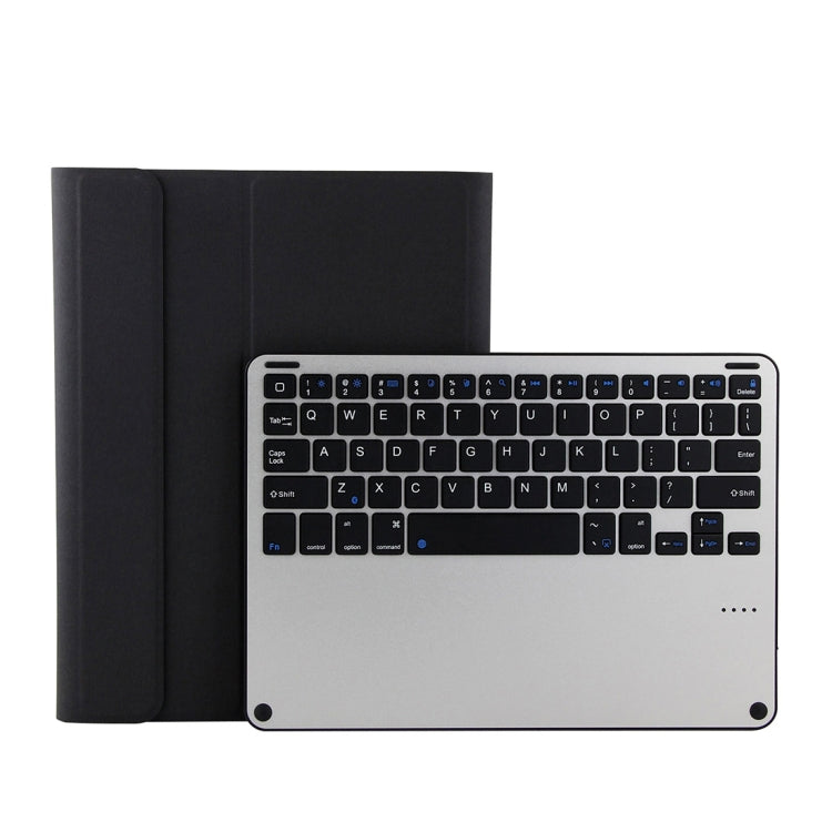 3018 Abnehmbare Bluetooth 3.0 Aluminiumlegierung Tastatur + Leder-Tablet-Hülle mit Imitat-Stoff-Textur für iPad Air / Air 2 / iPad Pro 9,7 Zoll, mit Schlafmodus / Wasserabweisend, 3018