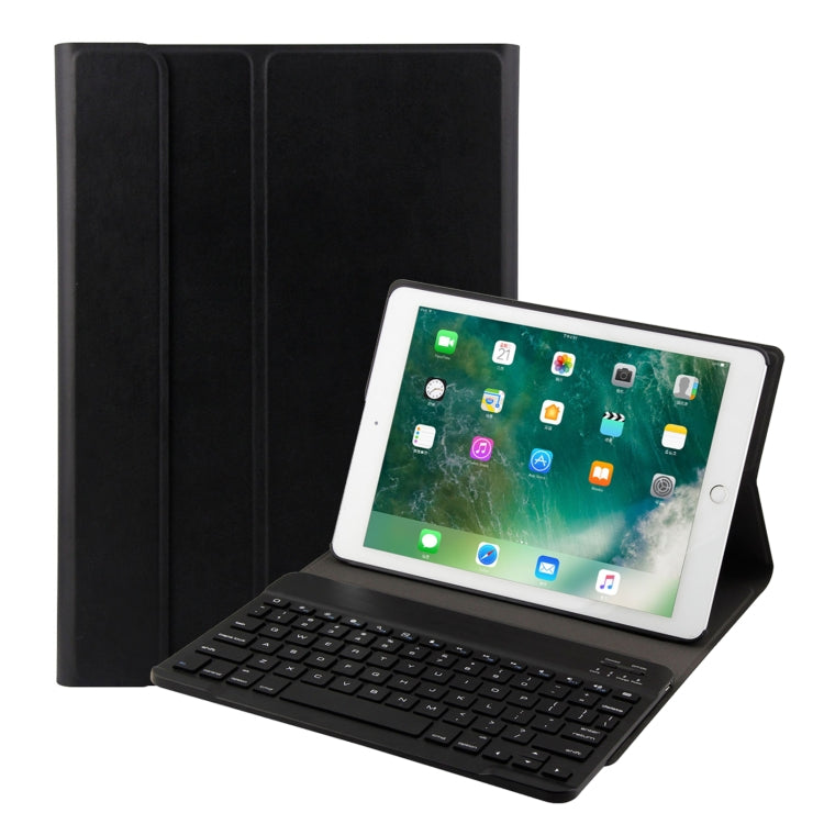 FT-1030 Bluetooth 3.0 ABS Tastatur mit gebürsteter Textur + Lederhülle mit Hautstruktur für iPad Air / Air 2 / iPad Pro 9,7 Zoll, mit Drei-Stufen-Winkelverstellung / Magnetisch / Schlafmodus, FT-1030D