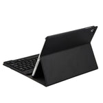 FT-1030 Bluetooth 3.0 ABS Tastatur mit gebürsteter Textur + Lederhülle mit Hautstruktur für iPad Air / Air 2 / iPad Pro 9,7 Zoll, mit Drei-Stufen-Winkelverstellung / Magnetisch / Schlafmodus, FT-1030D