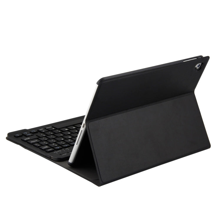 FT-1030 Bluetooth 3.0 ABS Tastatur mit gebürsteter Textur + Lederhülle mit Hautstruktur für iPad Air / Air 2 / iPad Pro 9,7 Zoll, mit Drei-Stufen-Winkelverstellung / Magnetisch / Schlafmodus, FT-1030D