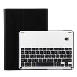 FT-1038B Abnehmbare Bluetooth 3.0 Aluminiumlegierung Tastatur + Leder-Tablet-Hülle mit Lammnappa-Textur für iPad Air / Air 2 / iPad Pro 9,7 Zoll, mit Wasserabweisend / Drei-Stufen-Winkelverstellung / Magnetisch / Schlafmodus, FT-1038B