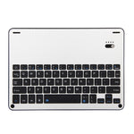 FT-1038B Abnehmbare Bluetooth 3.0 Aluminiumlegierung Tastatur + Leder-Tablet-Hülle mit Lammnappa-Textur für iPad Air / Air 2 / iPad Pro 9,7 Zoll, mit Wasserabweisend / Drei-Stufen-Winkelverstellung / Magnetisch / Schlafmodus, FT-1038B