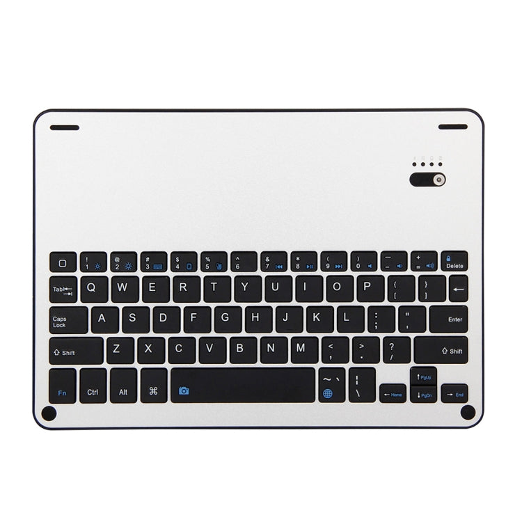 FT-1038B Abnehmbare Bluetooth 3.0 Aluminiumlegierung Tastatur + Leder-Tablet-Hülle mit Lammnappa-Textur für iPad Air / Air 2 / iPad Pro 9,7 Zoll, mit Wasserabweisend / Drei-Stufen-Winkelverstellung / Magnetisch / Schlafmodus, FT-1038B