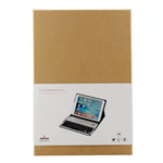 FT-1038B Abnehmbare Bluetooth 3.0 Aluminiumlegierung Tastatur + Leder-Tablet-Hülle mit Lammnappa-Textur für iPad Air / Air 2 / iPad Pro 9,7 Zoll, mit Wasserabweisend / Drei-Stufen-Winkelverstellung / Magnetisch / Schlafmodus, FT-1038B
