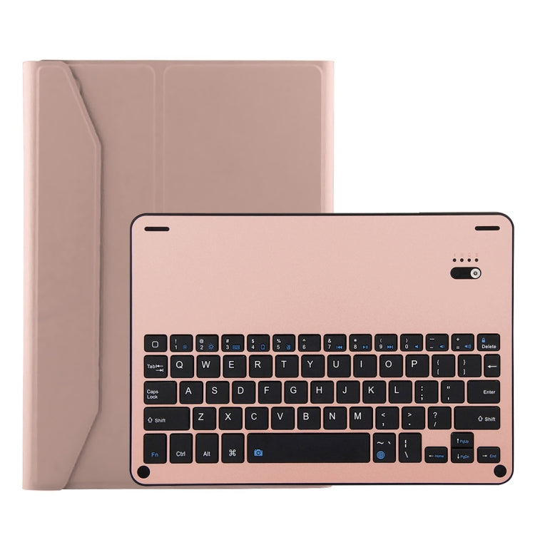 FT-1038B Abnehmbare Bluetooth 3.0 Aluminiumlegierung Tastatur + Leder-Tablet-Hülle mit Lammnappa-Textur für iPad Air / Air 2 / iPad Pro 9,7 Zoll, mit Wasserabweisend / Drei-Stufen-Winkelverstellung / Magnetisch / Schlafmodus, FT-1038B