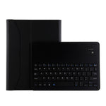 FT-1038E Abnehmbare Bluetooth 3.0 Aluminiumlegierung Tastatur + Leder-Tablet-Hülle mit Lammnappa-Textur für iPad Air / Air 2 / iPad Pro 9,7 Zoll, mit Stiftschacht / Wasserabweisend / Drei-Stufen-Winkelverstellung / Magnetisch / Schlafmodus, FT-1038E