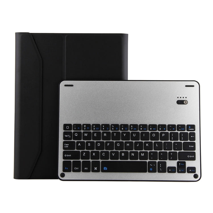 FT-1038E Abnehmbare Bluetooth 3.0 Aluminiumlegierung Tastatur + Leder-Tablet-Hülle mit Lammnappa-Textur für iPad Air / Air 2 / iPad Pro 9,7 Zoll, mit Stiftschacht / Wasserabweisend / Drei-Stufen-Winkelverstellung / Magnetisch / Schlafmodus, FT-1038E