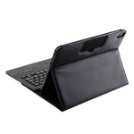 IP011 Abnehmbare Bluetooth 3.0 ABS Tastatur + Leder-Tablet-Hülle mit Litschi-Struktur für iPad Pro 11 Zoll (2018), mit Schlafmodus, IP011