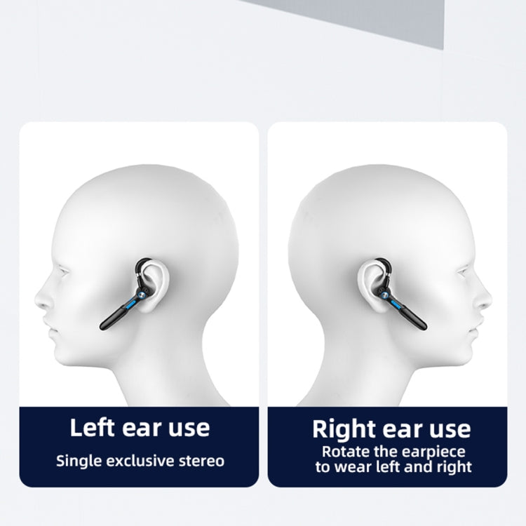 ME-100 TWS Business Drehbares Universelles True Stereo 5.0 Version Hängendes In-Ear Bluetooth Headset