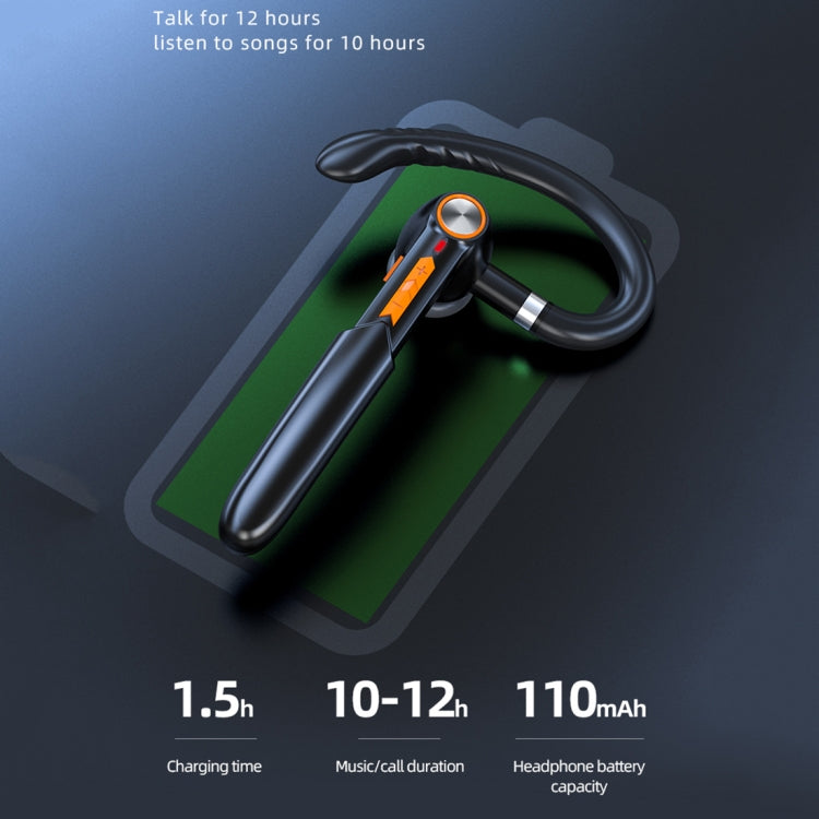 ME-100 TWS Business Drehbares Universelles True Stereo 5.0 Version Hängendes In-Ear Bluetooth Headset