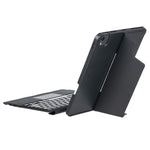 T11B-AS Abnehmbare drehbare hintergrundbeleuchtete Touch Bluetooth Tastaturhülle Für iPad Air 11 2024 / Air 5 / Air 4 10.9 / Pro 11 2022 2021 2020 2018, Für iPad Air 11 2025 / Air 11 2024 / Air 5 / Air 4 10.9 / Pro 11 2022 2021 2020 2018