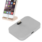 8-Pin Stouch Desktop-Dockingstation aus Aluminium mit Ladegerät für iPhone