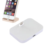 8-Pin Stouch Desktop-Dockingstation aus Aluminium mit Ladegerät für iPhone