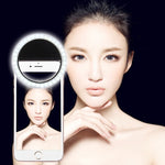 Lade-Selfie-Schönheitslicht für iPhone, Galaxy, Huawei, Xiaomi, LG, HTC und andere Smartphones mit verstellbarer Klammer & USB-Kabel