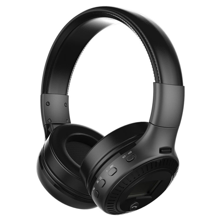 Zealot B19 Faltbares Bluetooth-Stereo-Musik-Headset mit Display für iPhone, Galaxy, Huawei, Xiaomi, LG, HTC und andere Smartphones