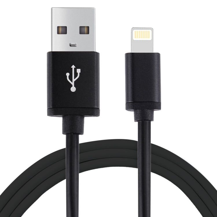 1m 3A 8-Pin zu USB Daten-Sync Ladekabel für iPhone, iPad, Durchmesser: 4 cm
