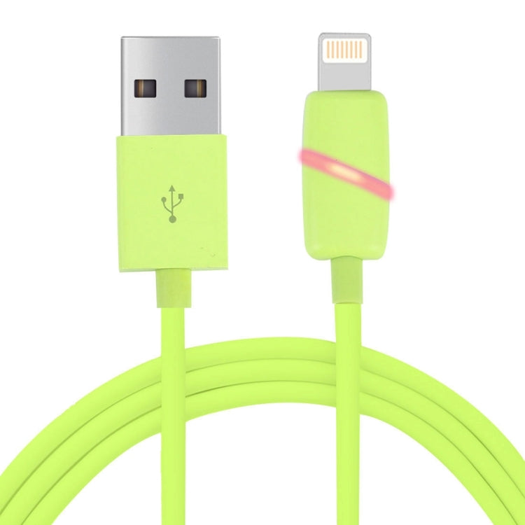 1m Runde Spulen-Geschenkbox Stil 8-Pin zu USB Daten-Sync Kabel mit Anzeige für iPhone, iPad